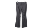 Worthington Low Rise Slim Fit Gray Pinstripe Pants | 8