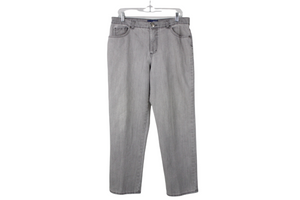 Basic Editions Gray Wash Jeans | 12 Short