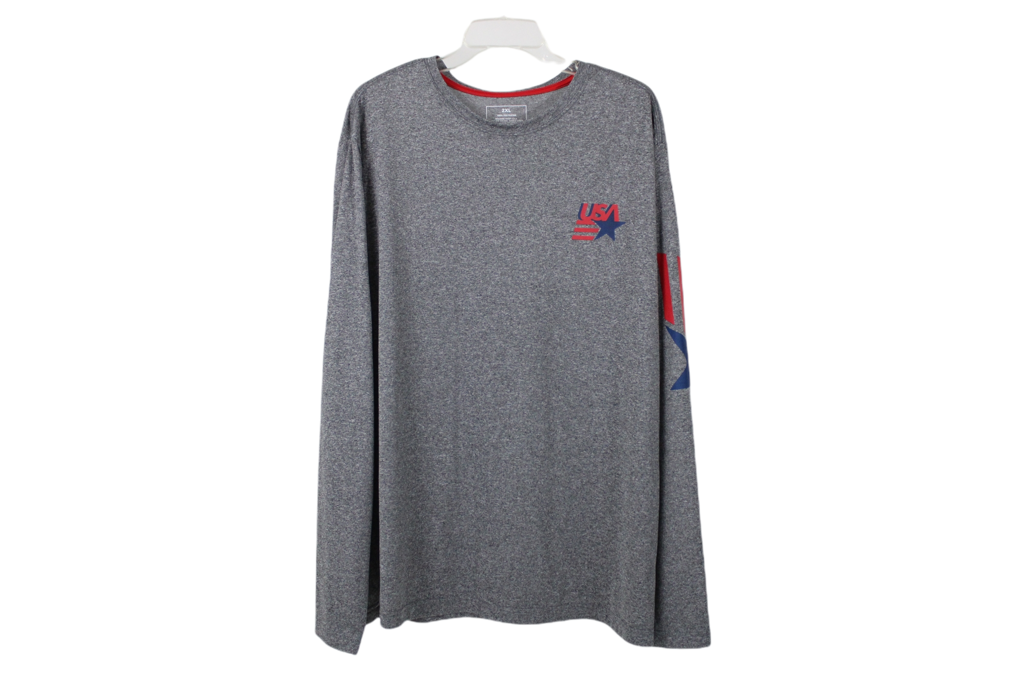 USA Gray Long Sleeved Shirt | 2XL