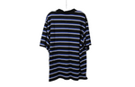 George Black Striped Polo Shirt | XL