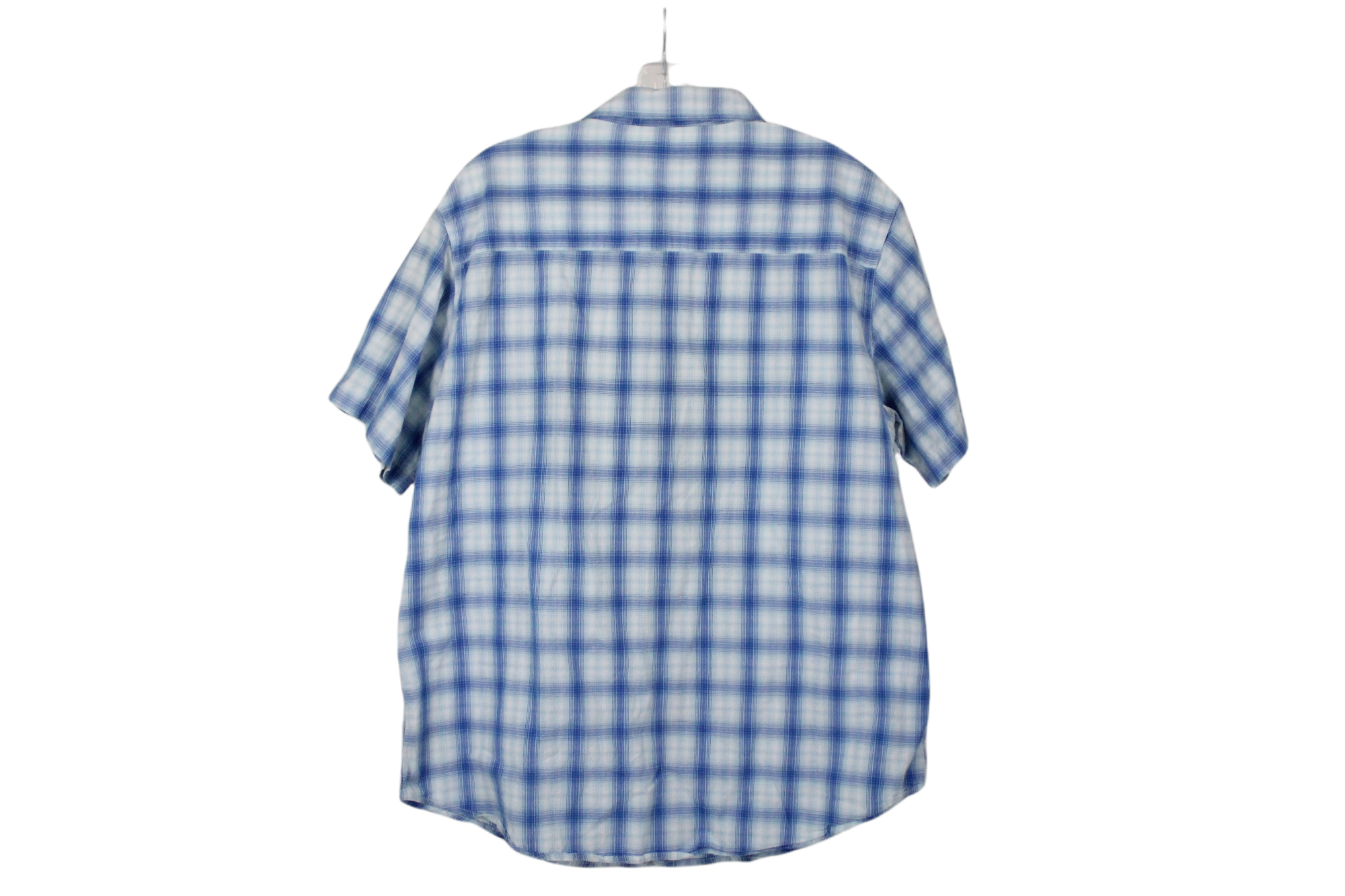 Arizona Vintage Fit Blue Plaid Shirt | L