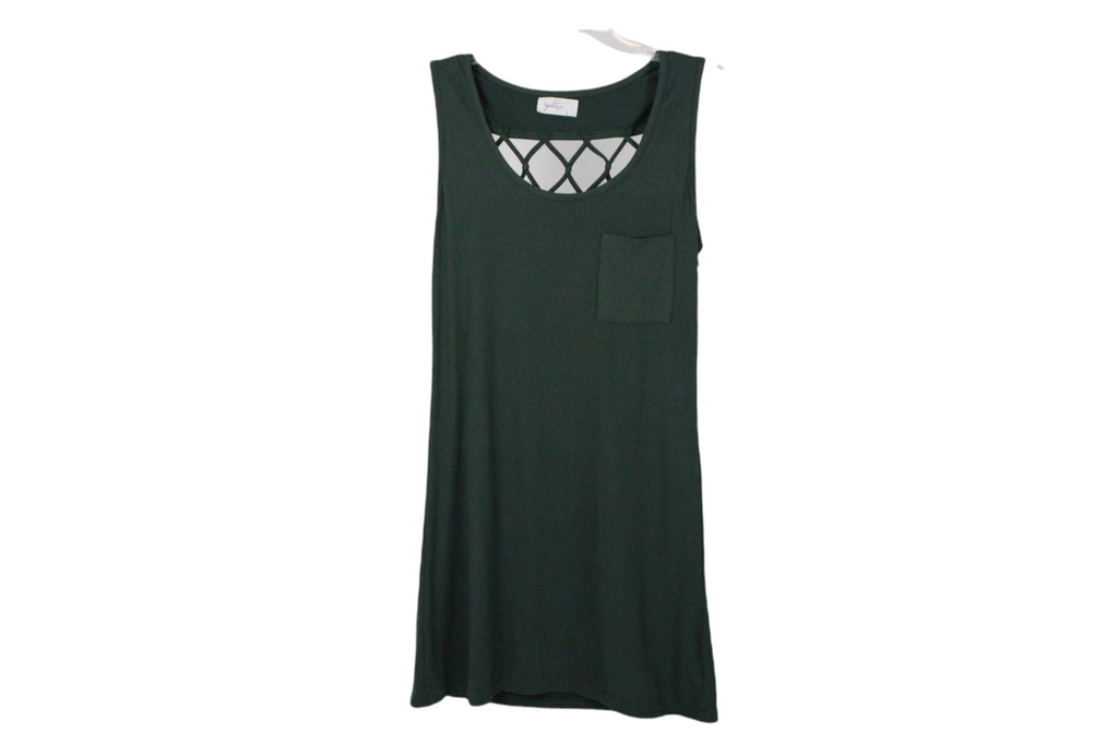 NEW Glitz Green Dress | L