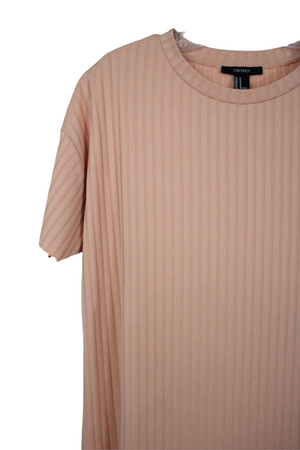 Forever 21 Ribbed Pink Dress | M