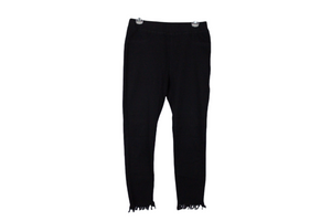 Mudpie Black Distressed Ankle Jeggings | M
