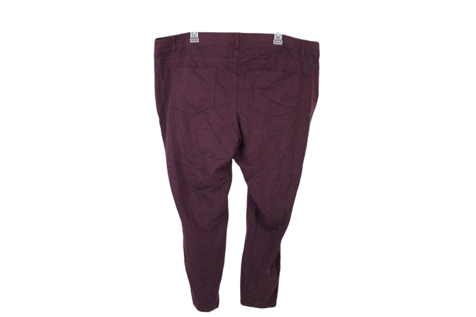 Maurices Burgundy Stretch Pants | 24