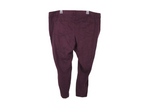 Maurices Burgundy Stretch Pants | 24