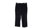 Sport Savvy Essentials Black Velour Pants | L