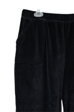 Sport Savvy Essentials Black Velour Pants | L