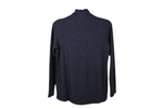 Susan Graver Weekend Blue Ribbed Sweater | M
