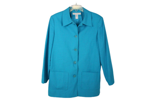 Jessica Holbrook Blue Jacket | L
