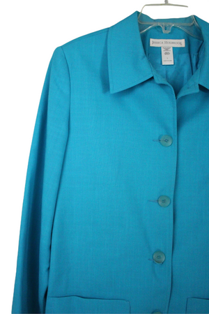 Jessica Holbrook Blue Jacket | L