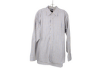 Chaps Classic Fit Non-Iron Blue Tan Plaid Shirt | 17 1/2 34/35