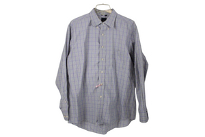 Chaps Purple Plaid Shirt | 17 1/2 34/35