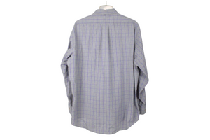 Chaps Purple Plaid Shirt | 17 1/2 34/35