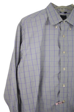 Chaps Purple Plaid Shirt | 17 1/2 34/35
