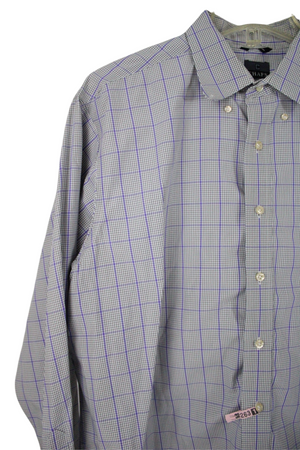 Chaps Purple Plaid Shirt | 17 1/2 34/35