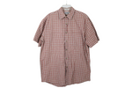 Vintage Aeropostale Red Plaid Short Sleeved Shirt | M