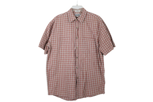 Vintage Aeropostale Red Plaid Short Sleeved Shirt | M