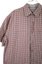 Vintage Aeropostale Red Plaid Short Sleeved Shirt | M