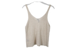 Moon & Madison Beige Knit Tank | M