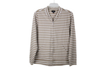 Links Brown Striped Jacket | S