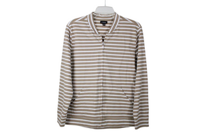 Links Brown Striped Jacket | S