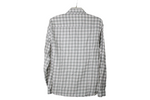 NEW Garnet Hill Gray Gingham Button Down | 12