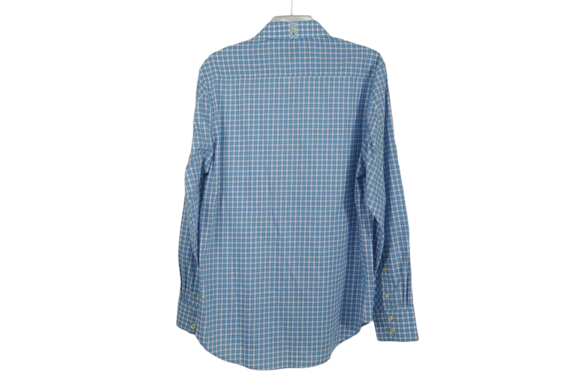 Robert Graham X Tailored Fit Blue Plaid Shirt | L