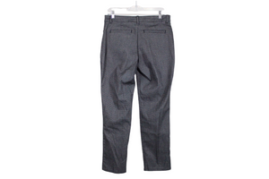 Lee Relaxed Fit Straight Leg Mid Rise Black Pants | 8 Petite
