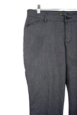 Lee Relaxed Fit Straight Leg Mid Rise Black Pants | 8 Petite