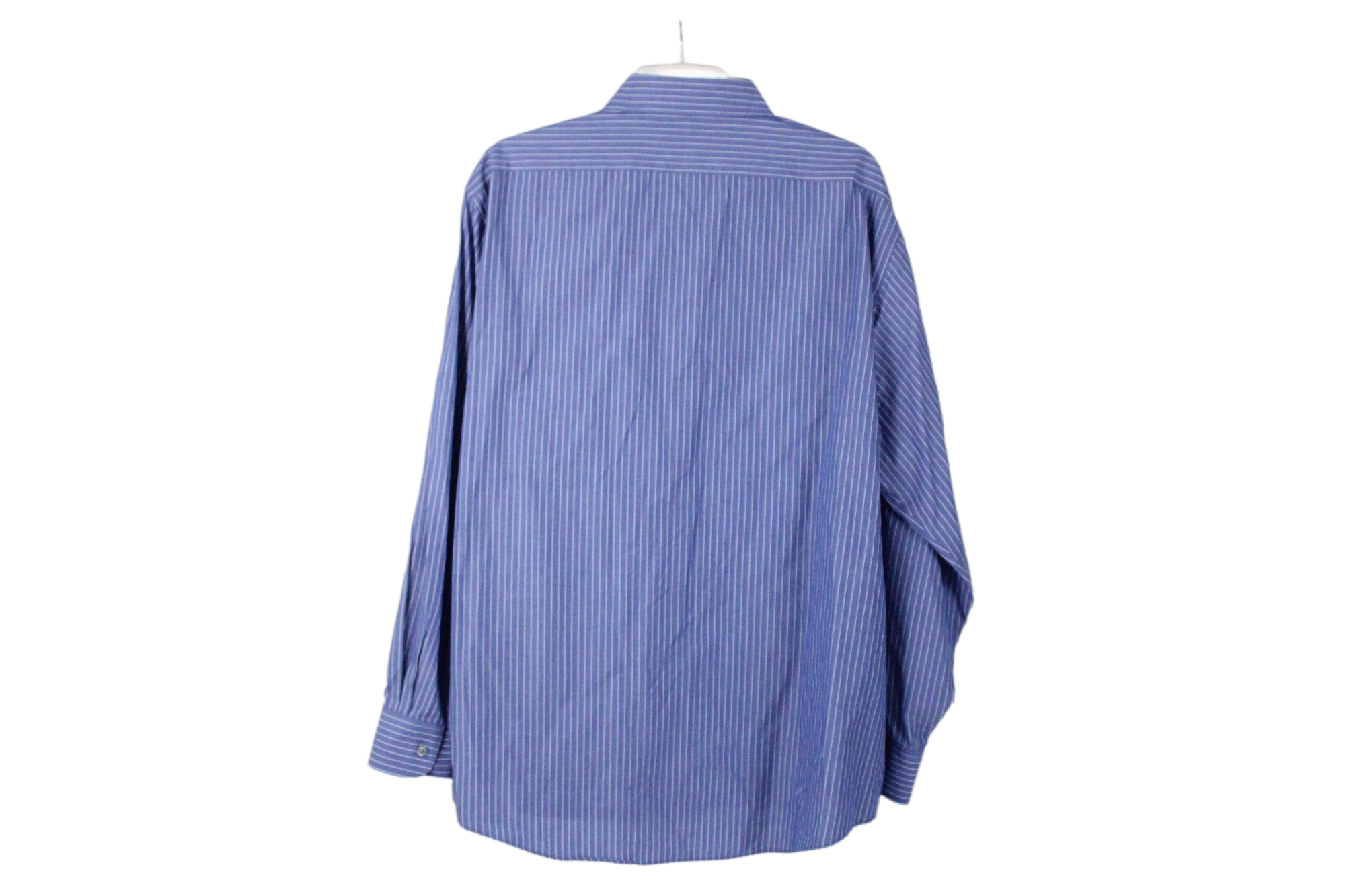 Van Heusen Regular Fit Blue Striped Shirt | 17-17 1/2 34/35