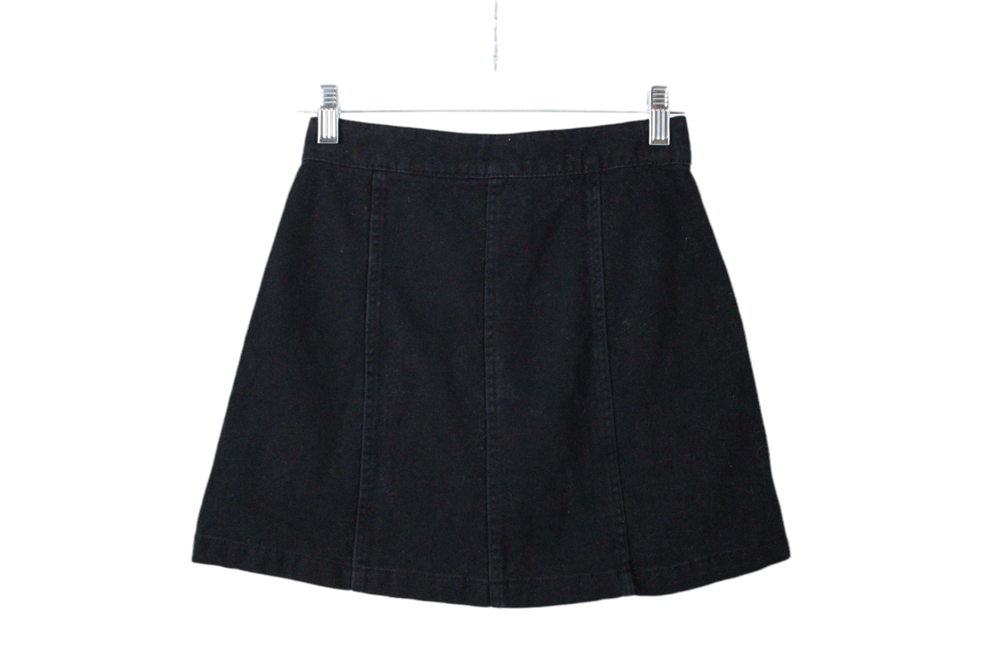 Divided H&M Black Denim Skirt | 4
