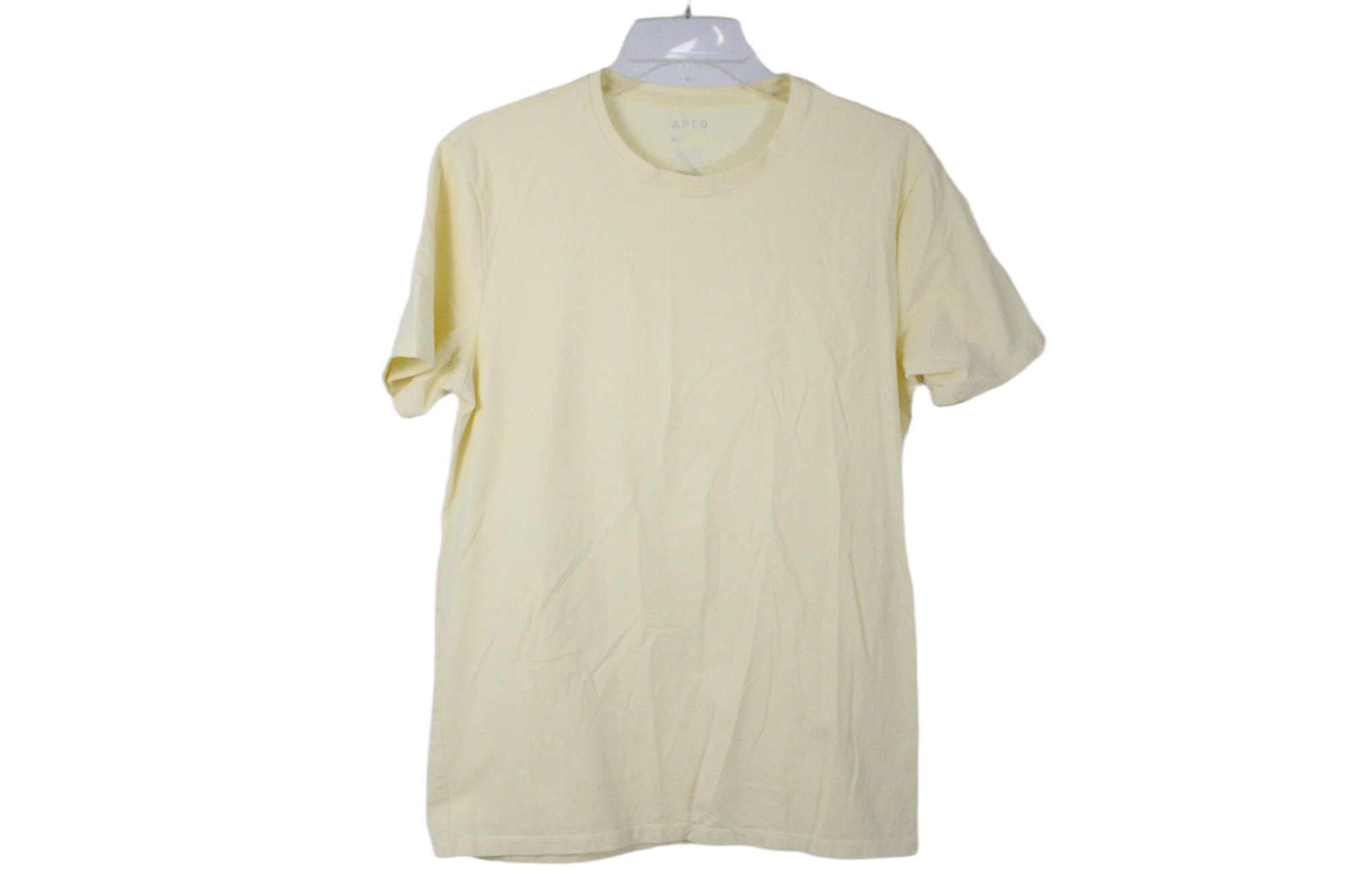 APT.9 Premier Flex Pale Yellow Tee | M