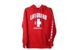 Lifeguard Red Hoodie | S