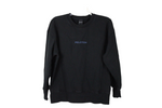 Peloton Side Panel Black Pullover Sweatshirt | L