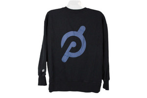 Peloton Side Panel Black Pullover Sweatshirt | L
