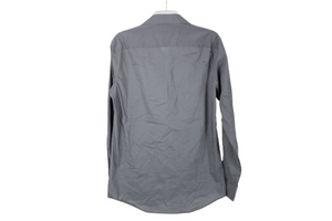 Van Heusen Flex Slim Fit Gray Dotted Shirt | 15 1/2 34/35