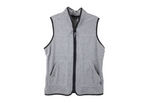 Route 66 Gray Fleece Vest | XL