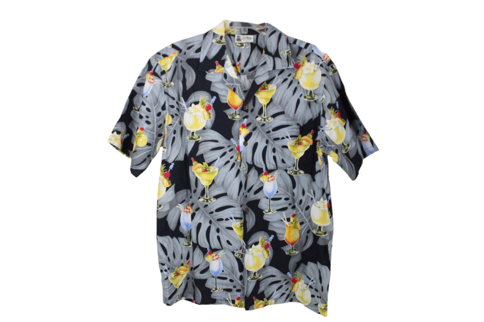 Aloha Republic Monstera Print Shirt | L