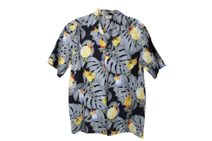 Aloha Republic Monstera Print Shirt | L