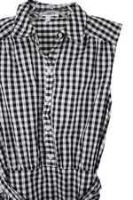 Express Black Gingham Dress | 00