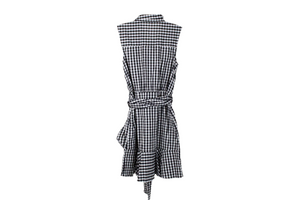 Express Black Gingham Dress | 00