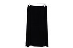 Koret Petites Black Velvet Skirt | L Petite