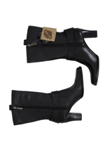 NEW Harley Davidson Black Lindsey Leather Heeled Boots | Size 6