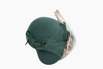 Beltone Hats New York Green Feather Antique Hat
