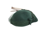 Beltone Hats New York Green Feather Antique Hat