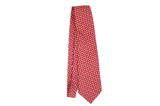 Vineyard Vines Pink Hearts & Clubs Silk Tie
