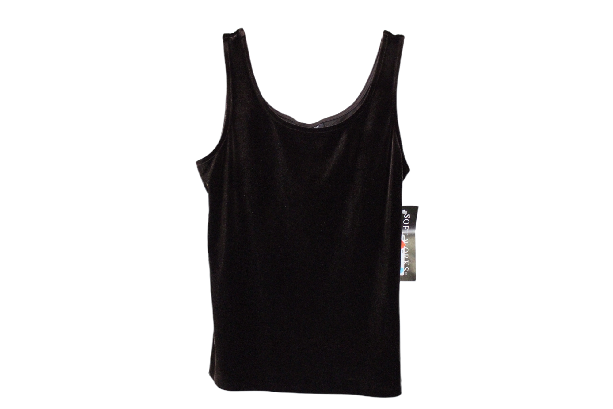 NEW Soft Works Petite Brown Velvet Tank | S