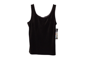 NEW Soft Works Petite Brown Velvet Tank | S