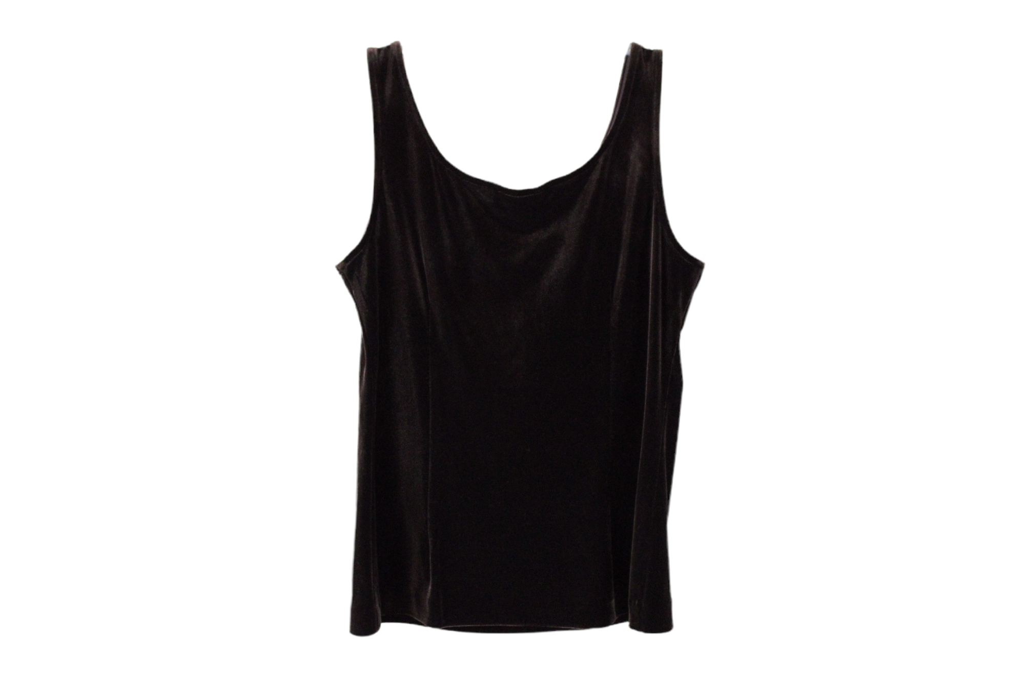 NEW Soft Works Petite Brown Velvet Tank | S